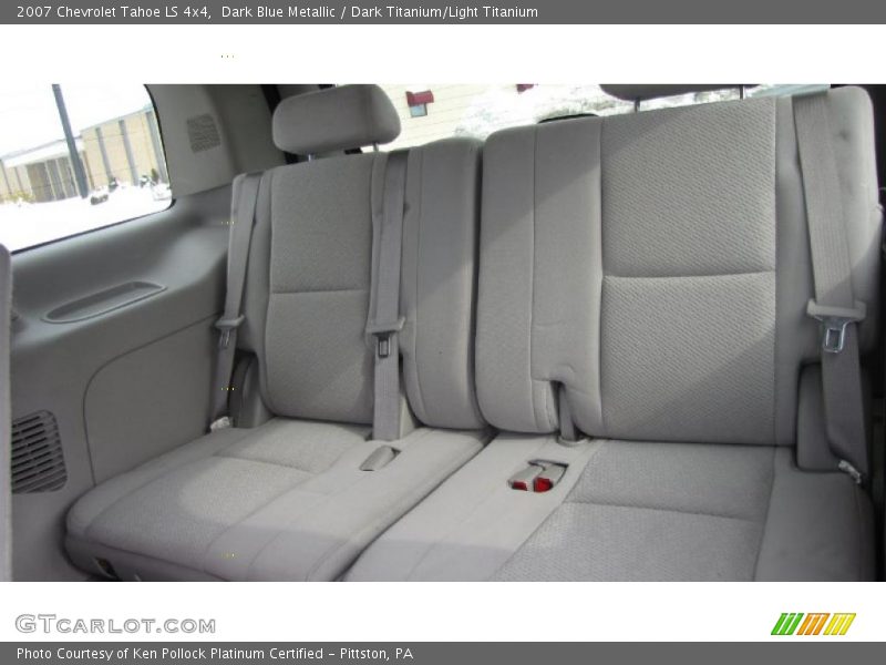 Dark Blue Metallic / Dark Titanium/Light Titanium 2007 Chevrolet Tahoe LS 4x4