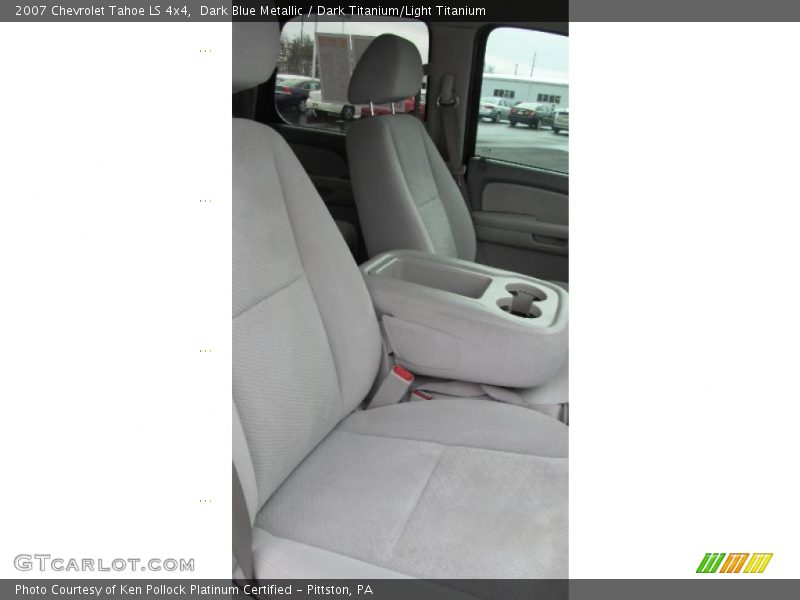 Dark Blue Metallic / Dark Titanium/Light Titanium 2007 Chevrolet Tahoe LS 4x4