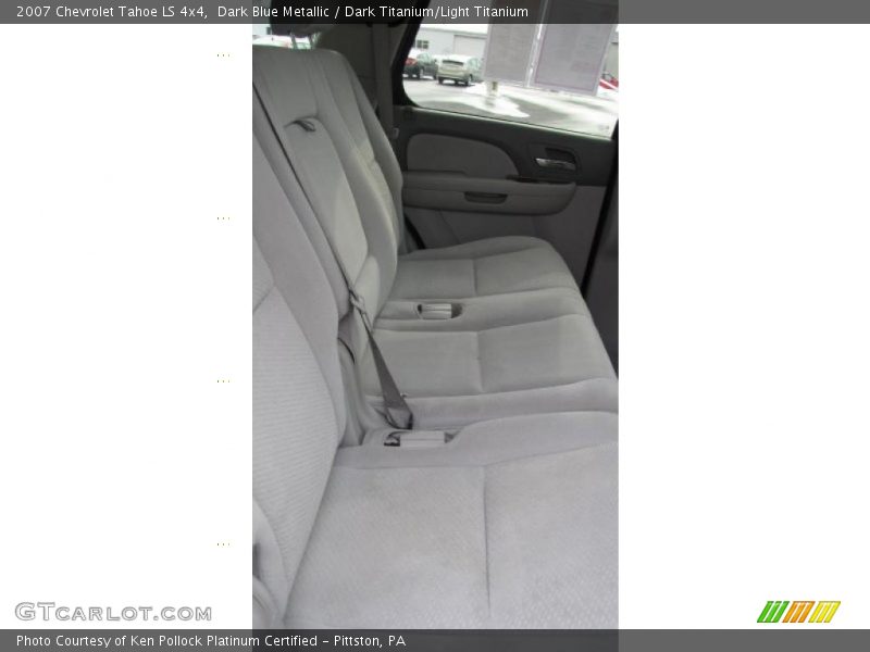 Dark Blue Metallic / Dark Titanium/Light Titanium 2007 Chevrolet Tahoe LS 4x4