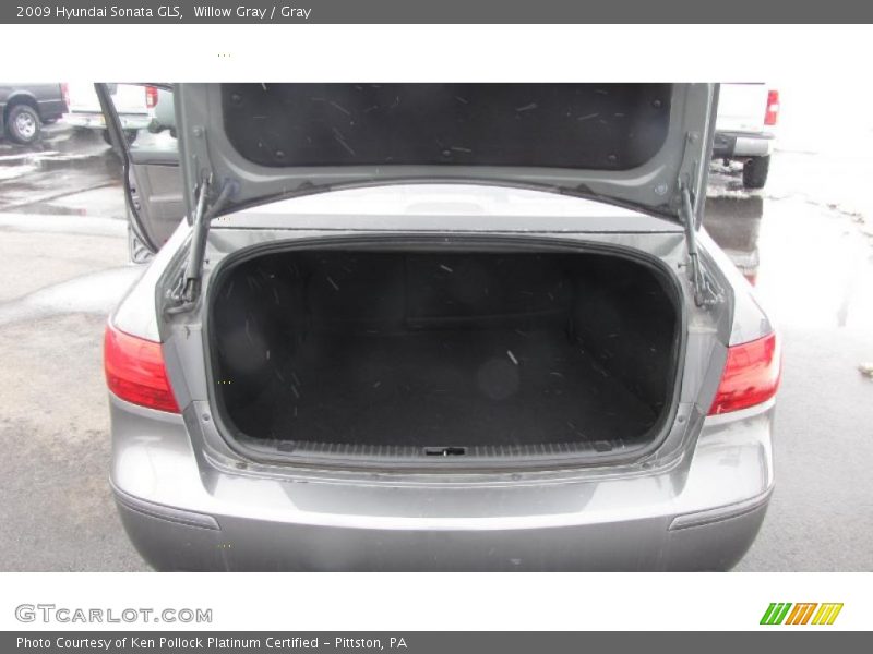 Willow Gray / Gray 2009 Hyundai Sonata GLS