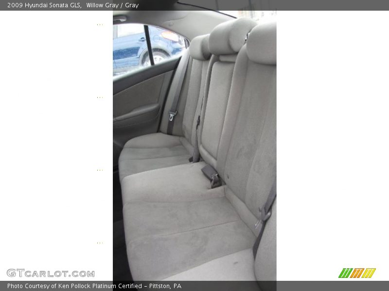 Willow Gray / Gray 2009 Hyundai Sonata GLS