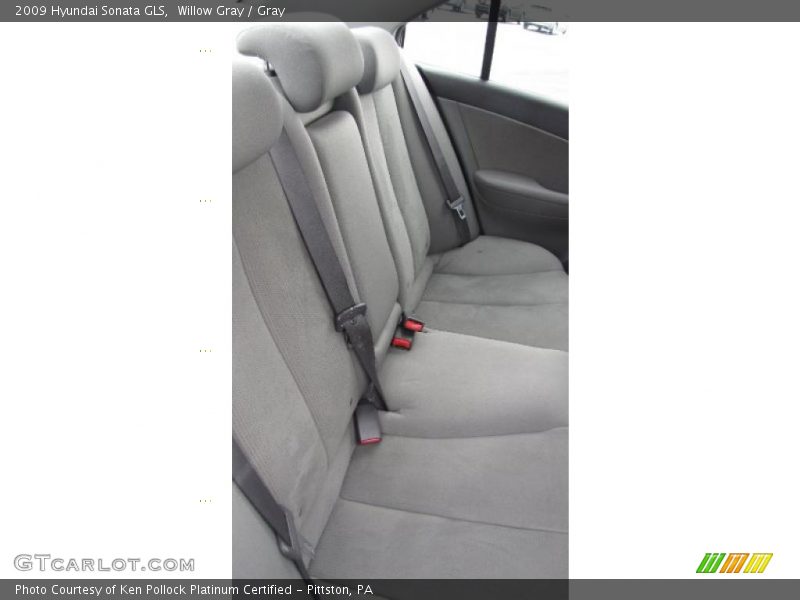 Willow Gray / Gray 2009 Hyundai Sonata GLS