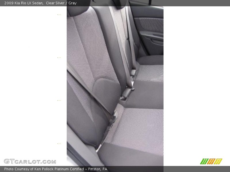 Clear Silver / Gray 2009 Kia Rio LX Sedan