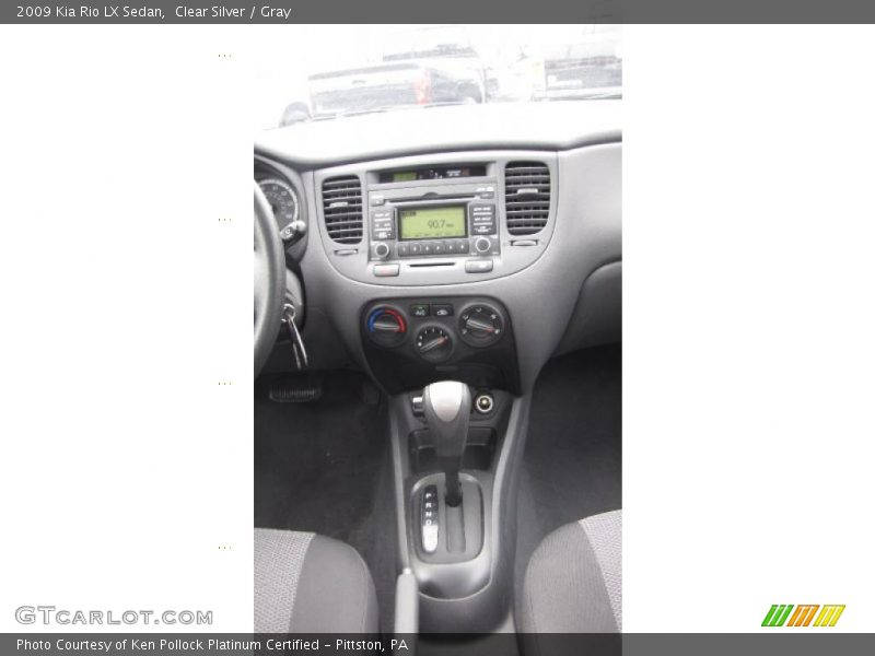 Clear Silver / Gray 2009 Kia Rio LX Sedan