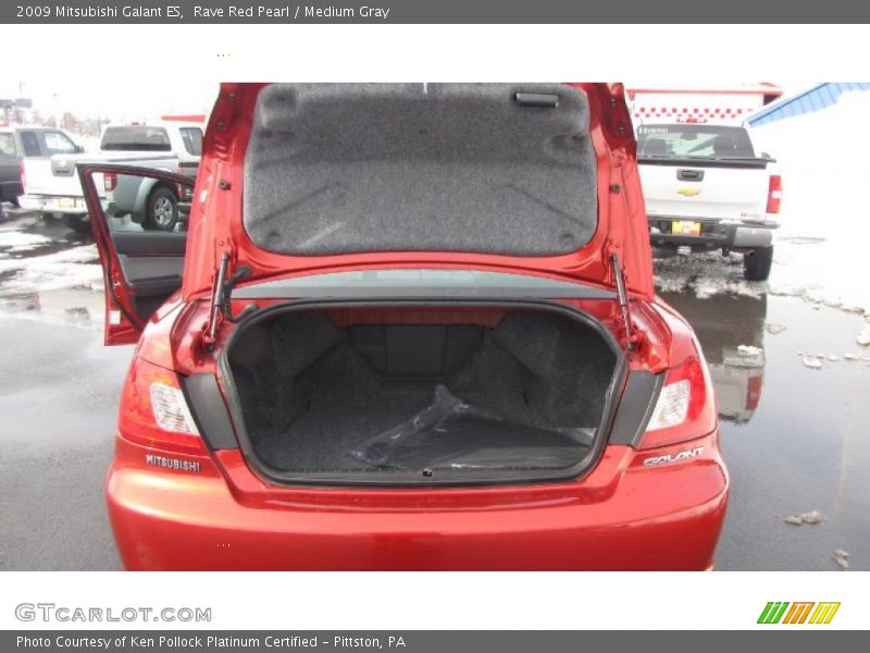 Rave Red Pearl / Medium Gray 2009 Mitsubishi Galant ES