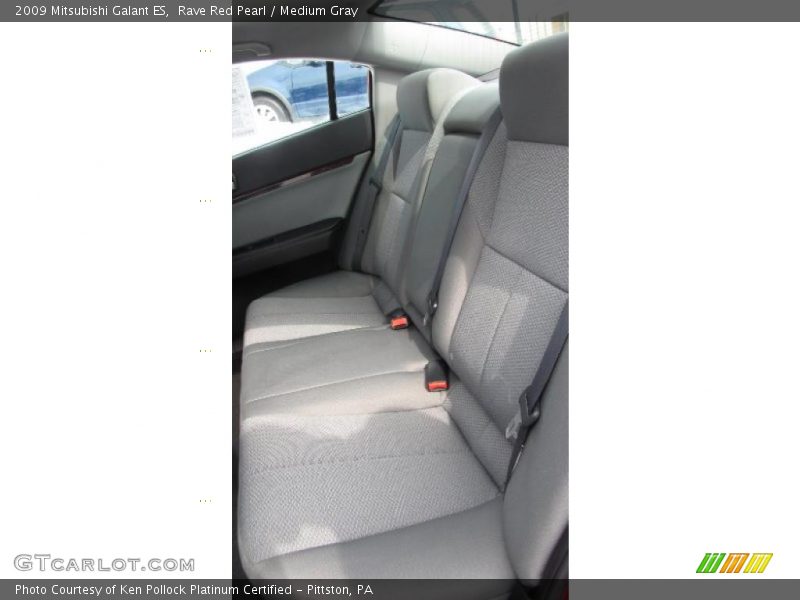 Rave Red Pearl / Medium Gray 2009 Mitsubishi Galant ES