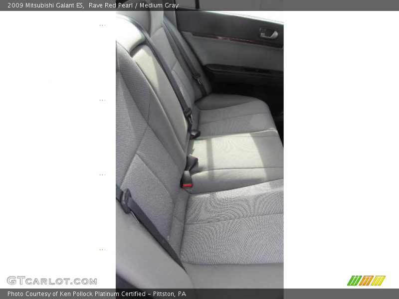 Rave Red Pearl / Medium Gray 2009 Mitsubishi Galant ES