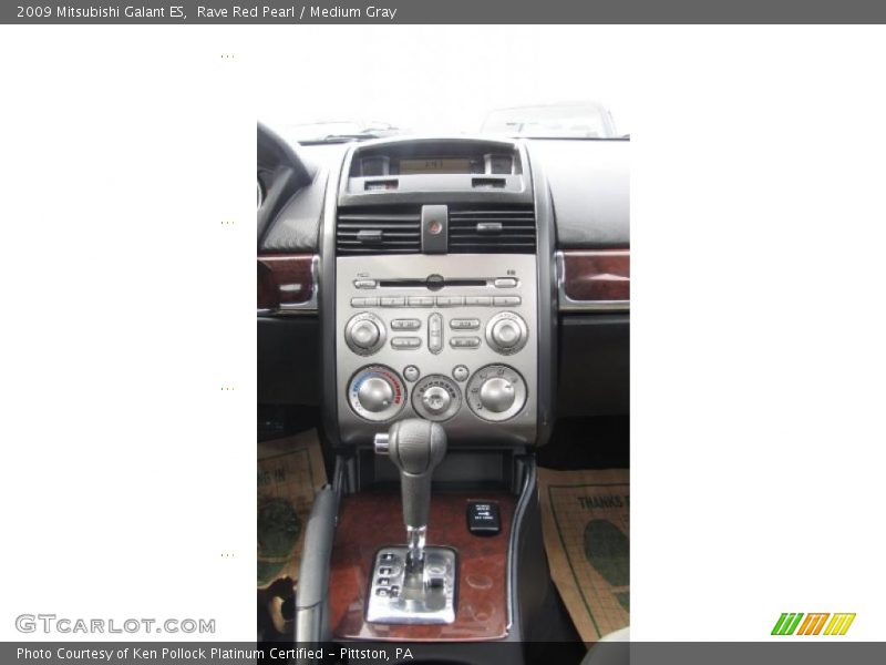Rave Red Pearl / Medium Gray 2009 Mitsubishi Galant ES