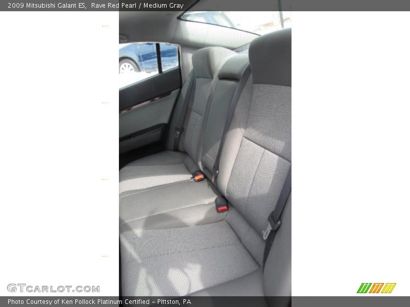 Rave Red Pearl / Medium Gray 2009 Mitsubishi Galant ES