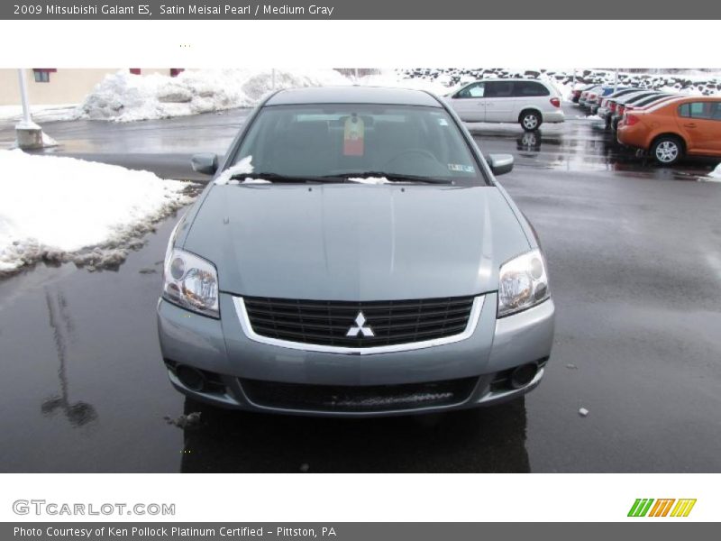 Satin Meisai Pearl / Medium Gray 2009 Mitsubishi Galant ES