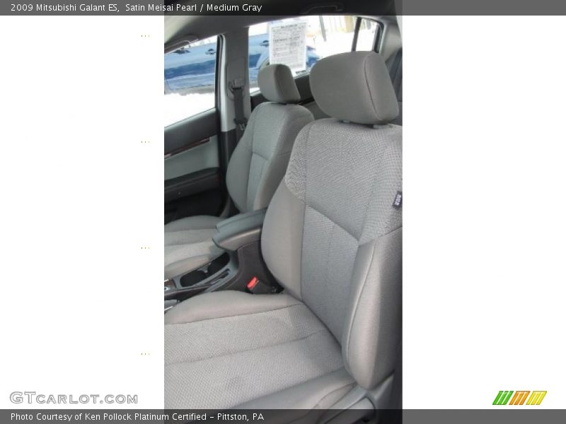 Satin Meisai Pearl / Medium Gray 2009 Mitsubishi Galant ES