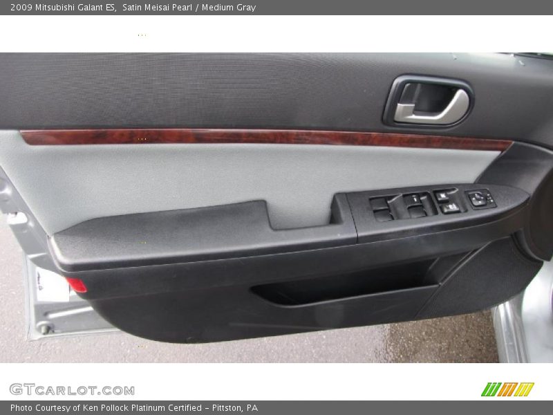 Satin Meisai Pearl / Medium Gray 2009 Mitsubishi Galant ES