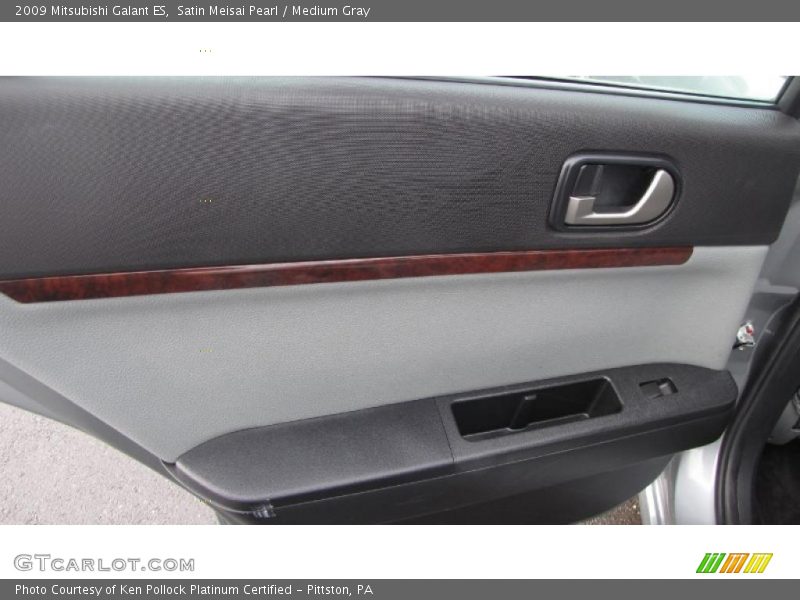Satin Meisai Pearl / Medium Gray 2009 Mitsubishi Galant ES