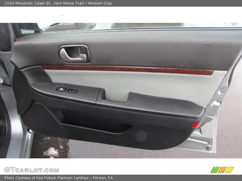 Satin Meisai Pearl / Medium Gray 2009 Mitsubishi Galant ES