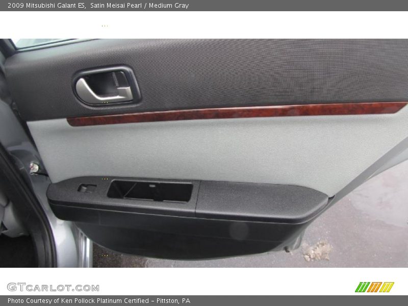 Satin Meisai Pearl / Medium Gray 2009 Mitsubishi Galant ES