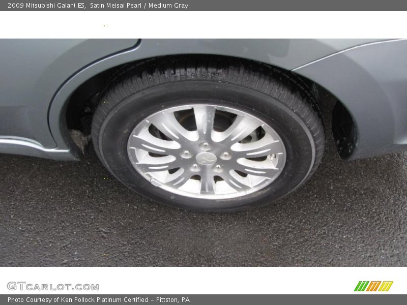Satin Meisai Pearl / Medium Gray 2009 Mitsubishi Galant ES