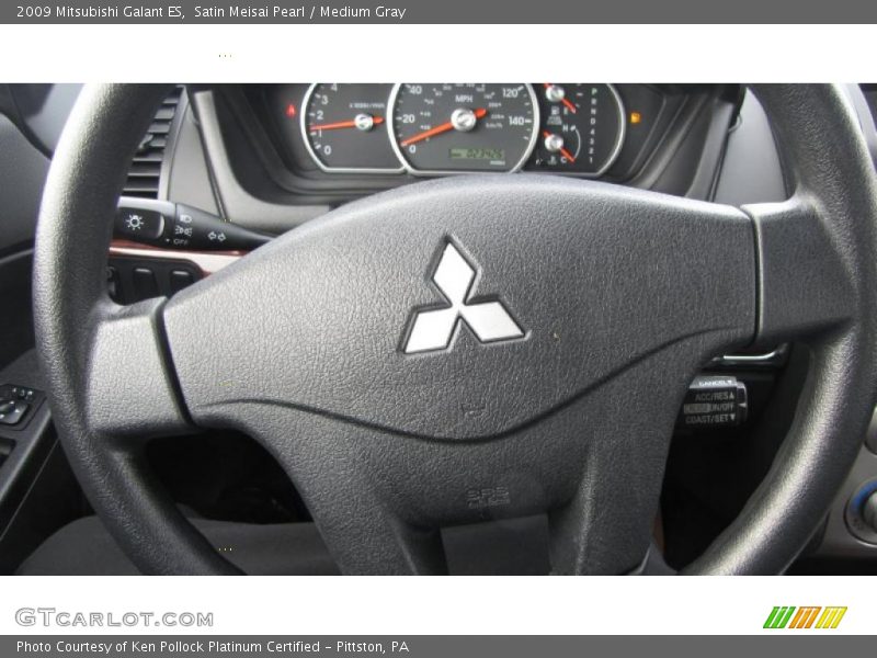 Satin Meisai Pearl / Medium Gray 2009 Mitsubishi Galant ES