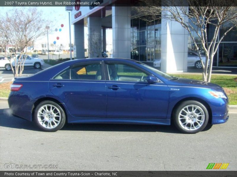 Blue Ribbon Metallic / Ash 2007 Toyota Camry Hybrid