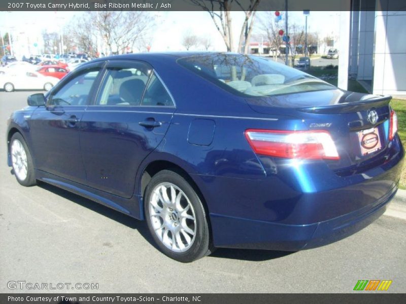 Blue Ribbon Metallic / Ash 2007 Toyota Camry Hybrid