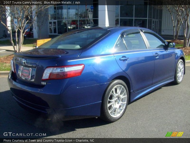 Blue Ribbon Metallic / Ash 2007 Toyota Camry Hybrid