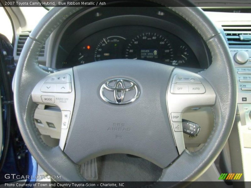 Blue Ribbon Metallic / Ash 2007 Toyota Camry Hybrid