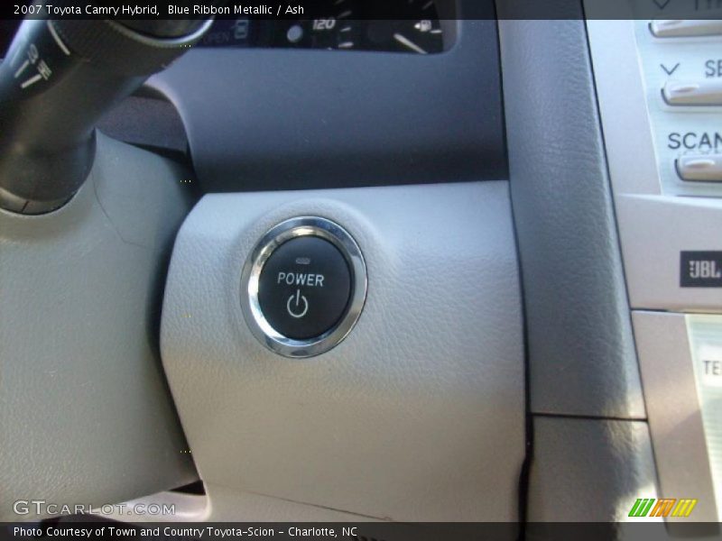 Blue Ribbon Metallic / Ash 2007 Toyota Camry Hybrid