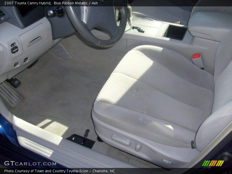 Blue Ribbon Metallic / Ash 2007 Toyota Camry Hybrid
