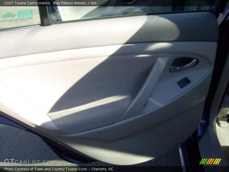Blue Ribbon Metallic / Ash 2007 Toyota Camry Hybrid