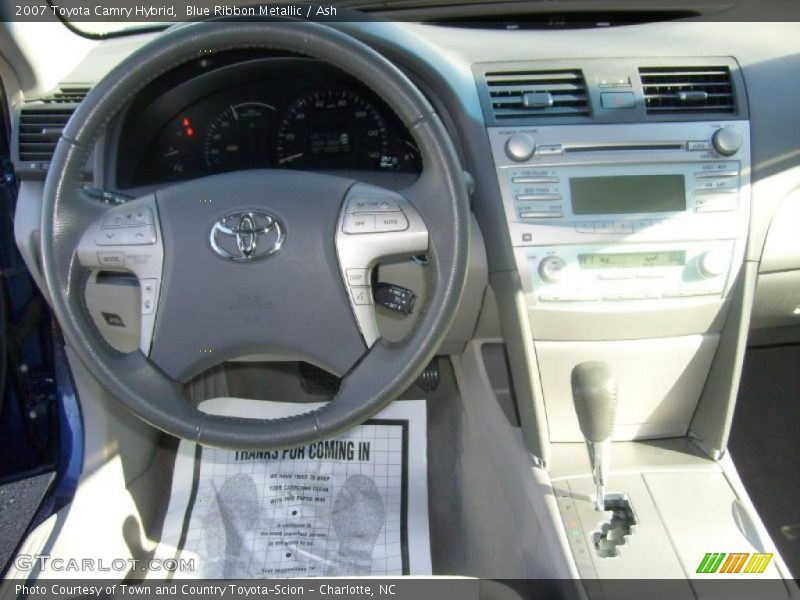 Blue Ribbon Metallic / Ash 2007 Toyota Camry Hybrid