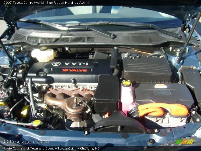 Blue Ribbon Metallic / Ash 2007 Toyota Camry Hybrid