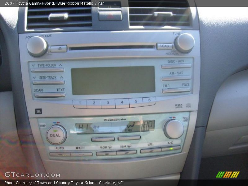 Blue Ribbon Metallic / Ash 2007 Toyota Camry Hybrid