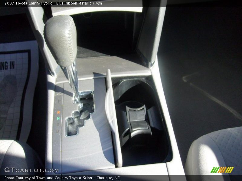 Blue Ribbon Metallic / Ash 2007 Toyota Camry Hybrid