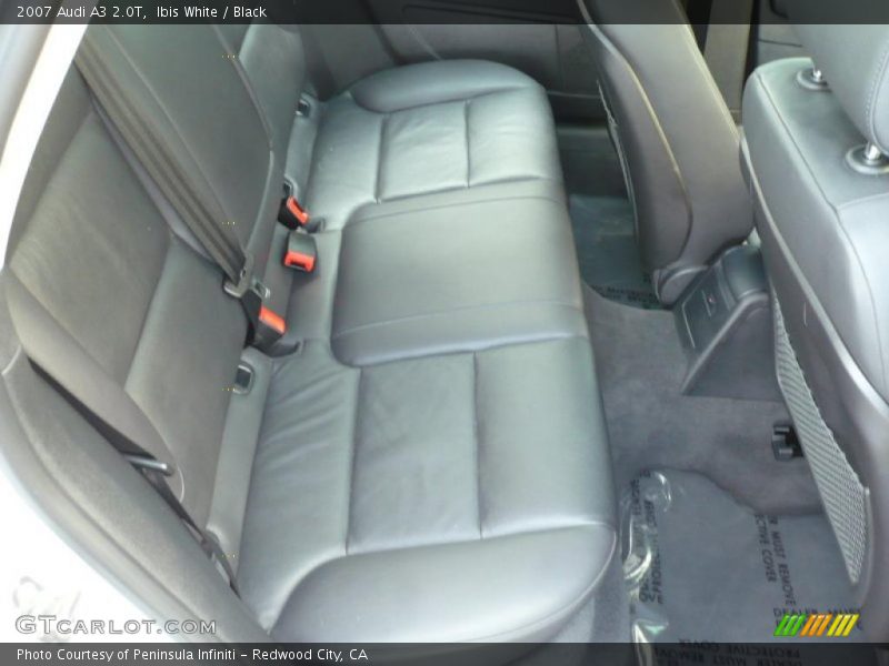 Ibis White / Black 2007 Audi A3 2.0T