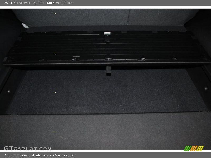Titanium Silver / Black 2011 Kia Sorento EX