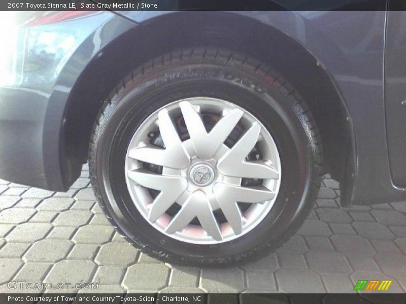 Slate Gray Metallic / Stone 2007 Toyota Sienna LE