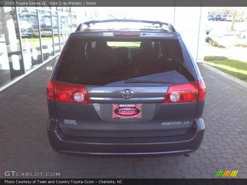 Slate Gray Metallic / Stone 2007 Toyota Sienna LE