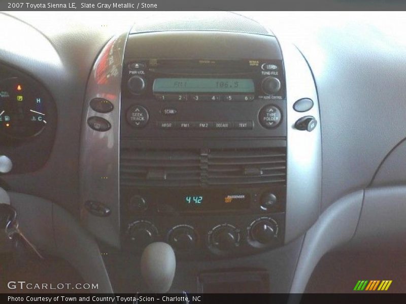 Slate Gray Metallic / Stone 2007 Toyota Sienna LE