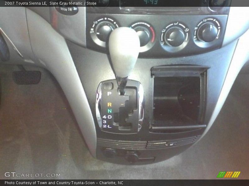 Slate Gray Metallic / Stone 2007 Toyota Sienna LE