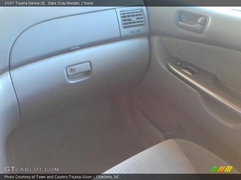 Slate Gray Metallic / Stone 2007 Toyota Sienna LE