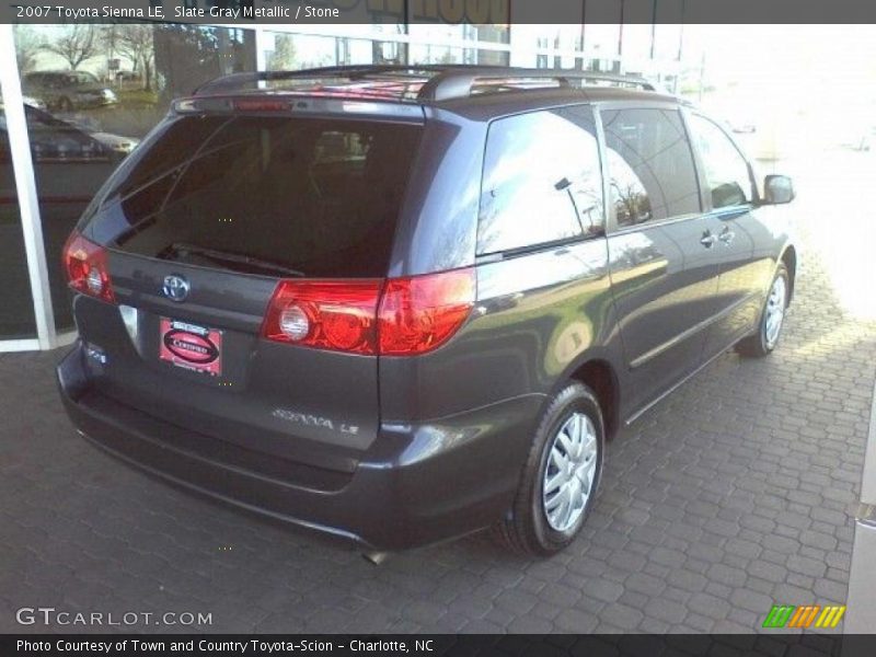 Slate Gray Metallic / Stone 2007 Toyota Sienna LE