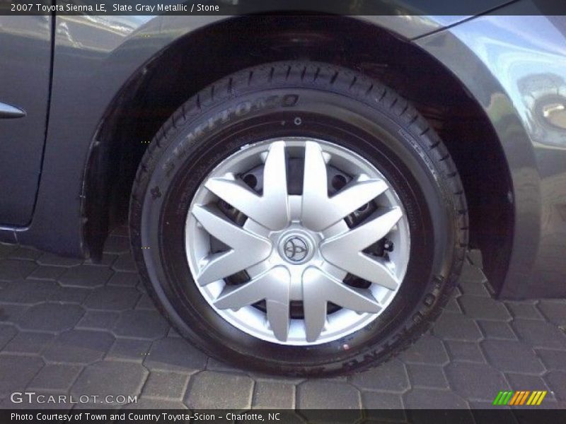 Slate Gray Metallic / Stone 2007 Toyota Sienna LE
