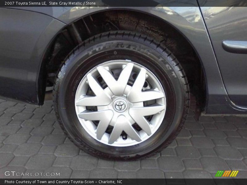 Slate Gray Metallic / Stone 2007 Toyota Sienna LE