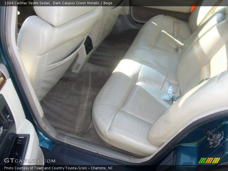 Dark Calypso Green Metallic / Beige 1994 Cadillac Seville Sedan