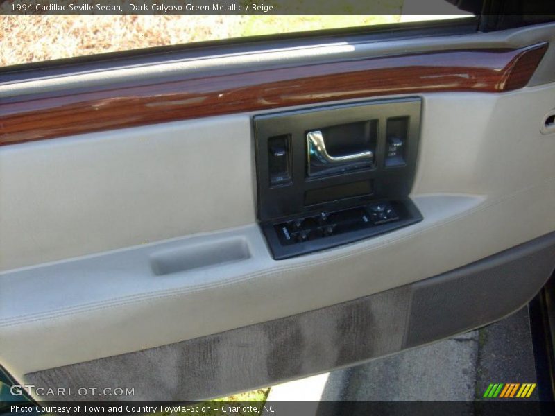 Dark Calypso Green Metallic / Beige 1994 Cadillac Seville Sedan