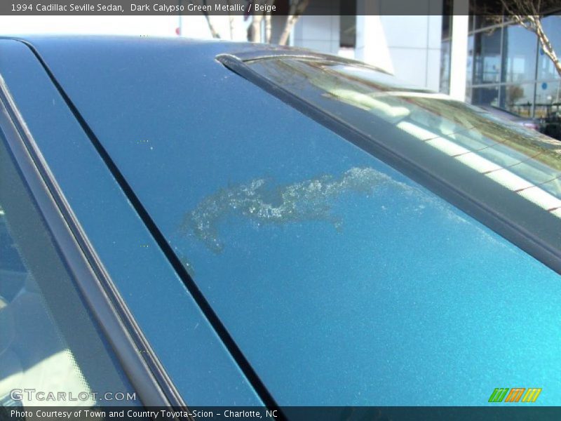 Dark Calypso Green Metallic / Beige 1994 Cadillac Seville Sedan