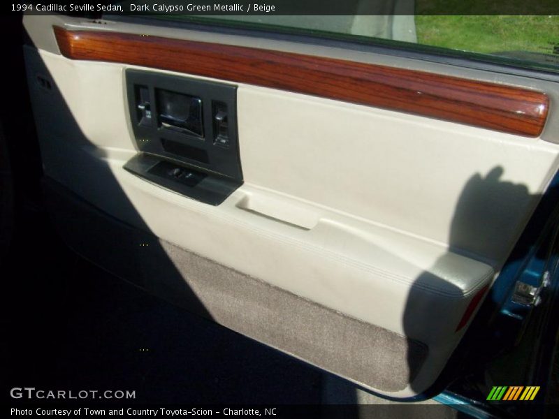 Dark Calypso Green Metallic / Beige 1994 Cadillac Seville Sedan