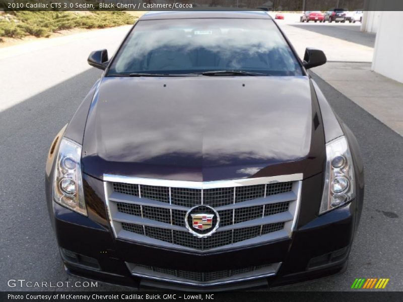 Black Cherry / Cashmere/Cocoa 2010 Cadillac CTS 3.0 Sedan