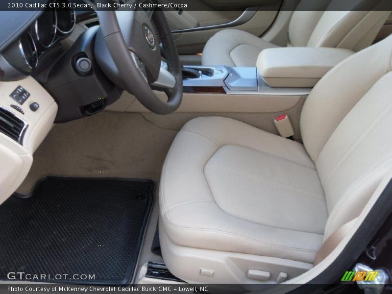 Black Cherry / Cashmere/Cocoa 2010 Cadillac CTS 3.0 Sedan
