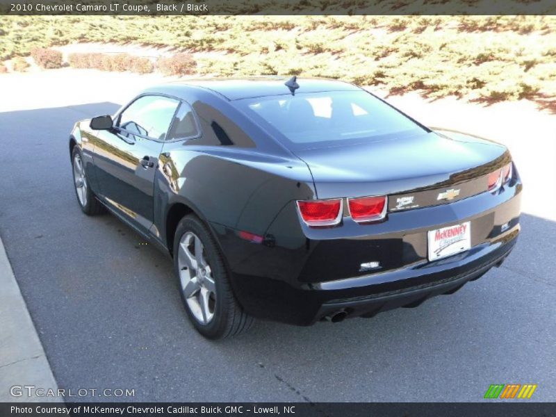 Black / Black 2010 Chevrolet Camaro LT Coupe