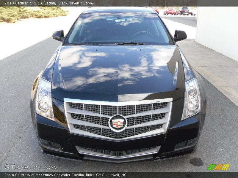 Black Raven / Ebony 2010 Cadillac CTS 3.0 Sedan